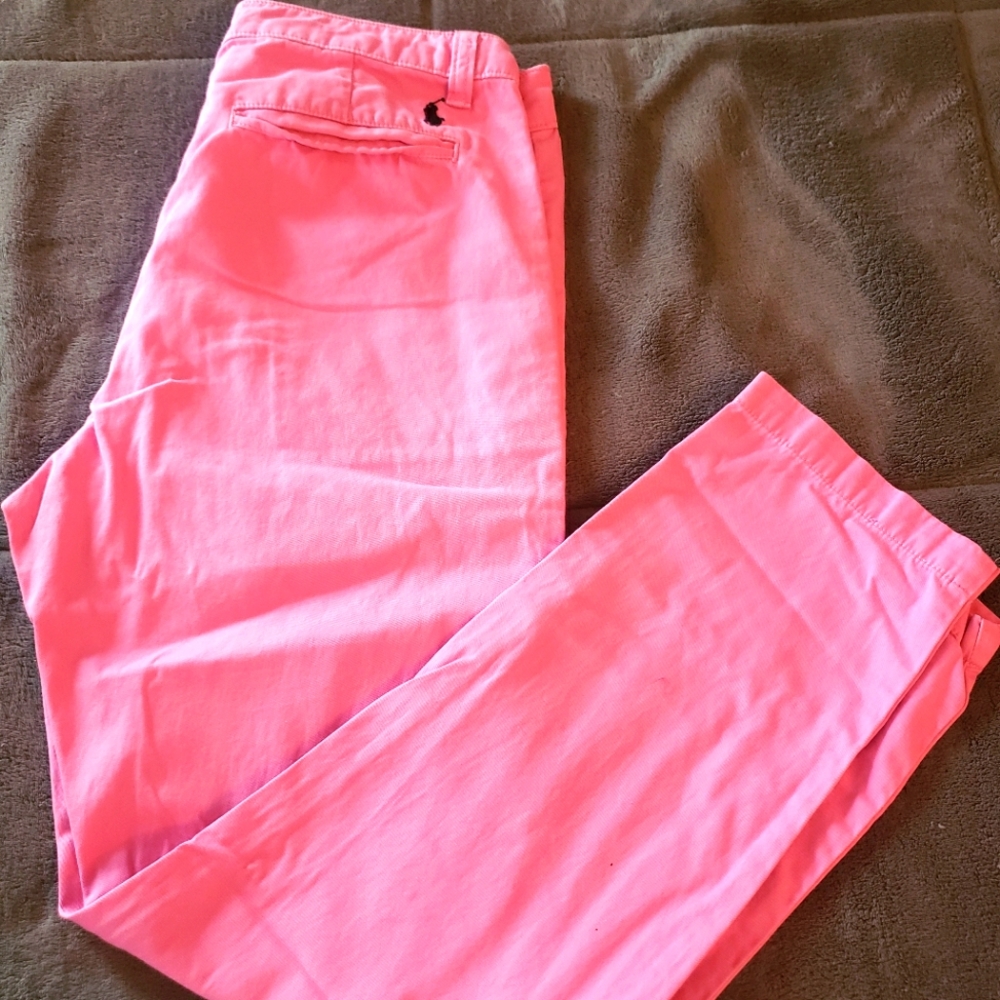 Polo crop pants